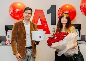 Спасибо за доверие: А1 креативно поздравил своего пятимиллионного абонента