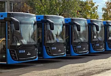 МАЗ опустился на пятое место по продажам новых автобусов в России по итогам мая 2026 года