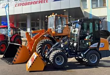 Амкодор представил свою технику на выставке «Стройпрогресс» во Владимире