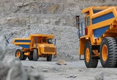 БелАЗ поставил три 45-тонных самосвала в Запорожскую область
