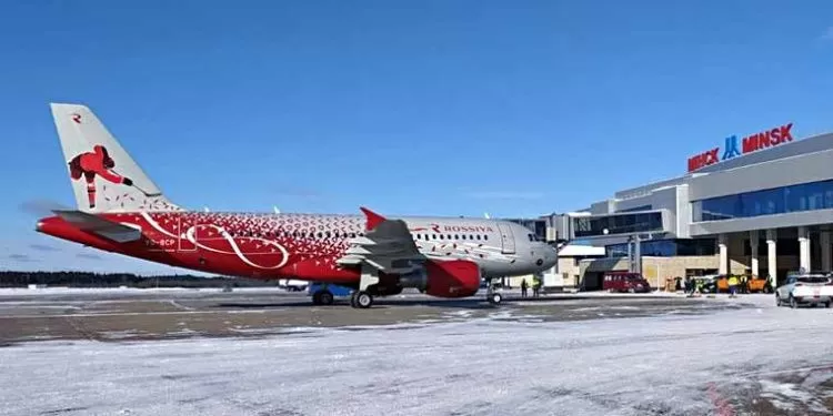 Авиакомпания «Россия» приступила к выполнению регулярных полетов в Минск