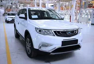 БелДжи в I полугодии 2020 г выпустило более 8,6 тыс автомобилей Geely