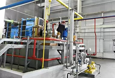 На Лукомльской ГРЭС проводится инспекция парогазовой установки