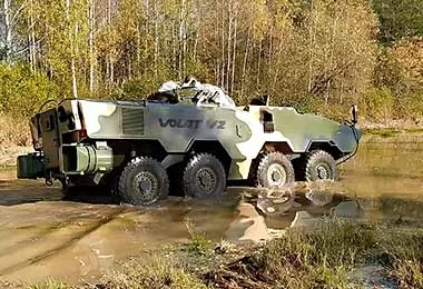 МЗКТ продолжает цикл испытаний своего нового бронетранспортера