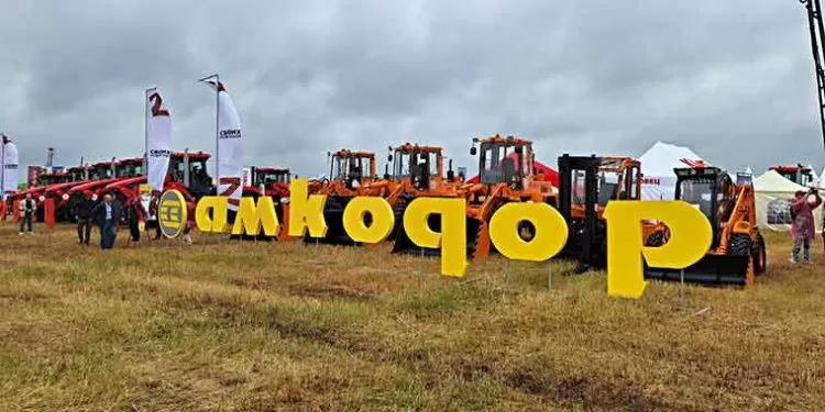 Амкодор представил свою спецтехнику на выставке «День Липецкого поля — 2023»