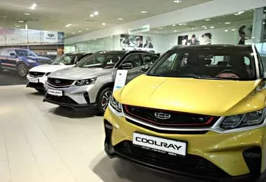 Geely существенно нарастила продажи в России в августе 2023 г