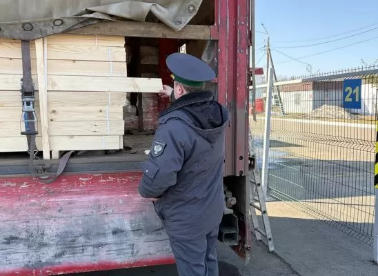 Россельхознадзор пресек незаконный вывоз пиломатериалов в Беларусь