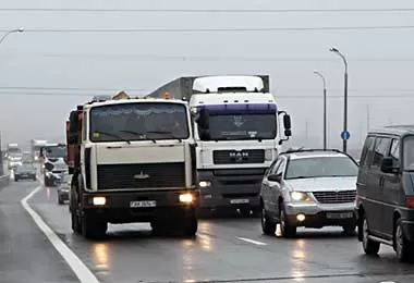 В Минске могут запретить проезд фур по МКАД