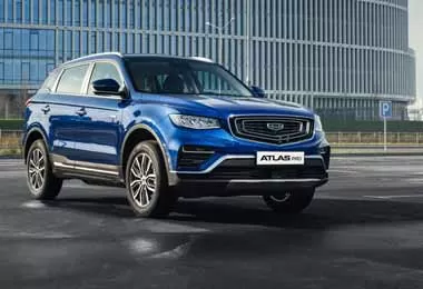 Беларусбанк предложил кредиты на автомобили Geely новой модели Atlas Pro