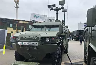 Многофункциональный разведывательный комплекс БРДМ-4Б. Фото Дмитрий Федюшко/ТАСС