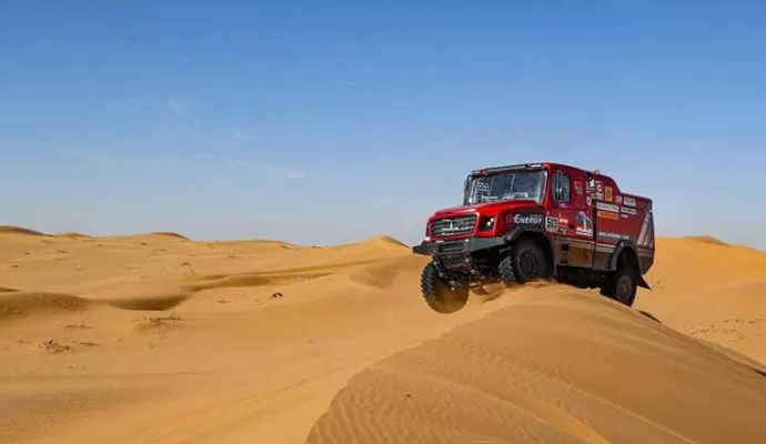 Дакар-2020: белорусский экипаж Сергея Вязовича сохранил 3-е место в общем зачете после восьмого этапа