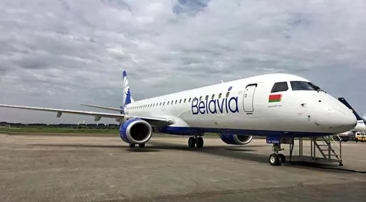 Белавиа пополнила свой флот новым самолетом Embraer-195