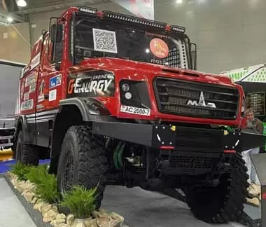 МАЗ представил свою технику на выставке COMTRANS 2021