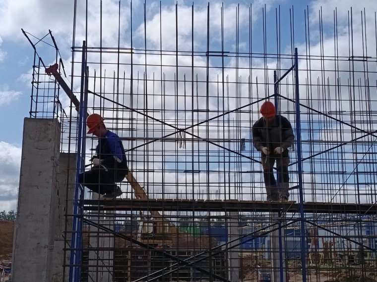 На заводе «Белджи» ведется строительство двух новых производственных цехов