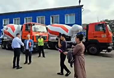 МАЗ поставил новую технику в Приморский край РФ