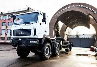 МАЗ вывел новое шасси на рынок Украины