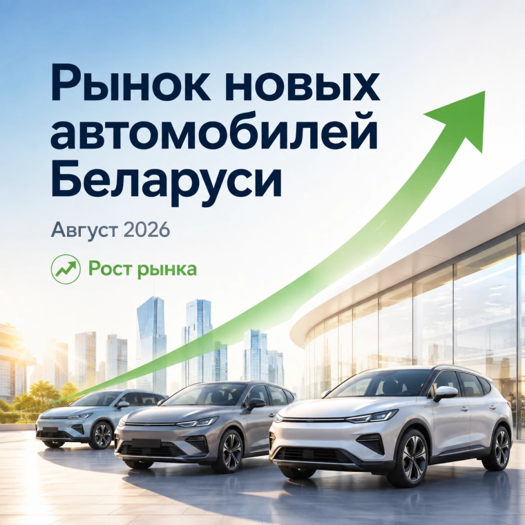 Рынок новых автомобилей Беларуси в августе обновил годовой максимум Рынок новых автомобилей Беларуси в августе обновил годовой максимум