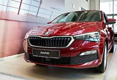 В Беларуси временно приостановлены продажи автомобилей Škoda Rapid