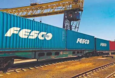 Компания Fesco запустила первый контейнерный поезд из Минска во Владивосток
