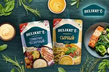Новая линейка соусов DELIKAT’E