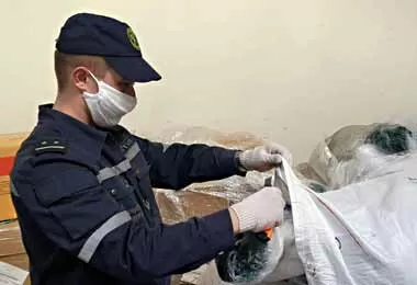 Таможня пресекла попытку незаконного ввоза запрещенных рыболовных сетей