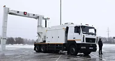 Инспекционно-досмотровый комплекс на базе шасси МАЗ будет введен в эксплуатацию на Брестской таможне 