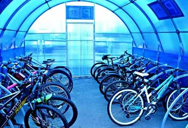 На автостоянках Минска в 2021 г обустроят 20 велогаражей