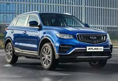 Кроссовер Geely Atlas Pro с новым мотором начал продаваться в России