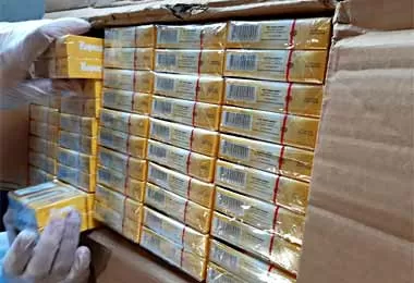 Латвийская таможня изъяла более 10 млн контрабандных сигарет из Беларуси