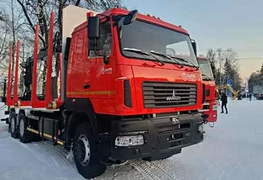 МАЗ представил свою технику на выставке «Российский лес-2021» в Вологде
