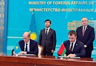 Амкодор укрепляет промкооперацию с Казахстаном