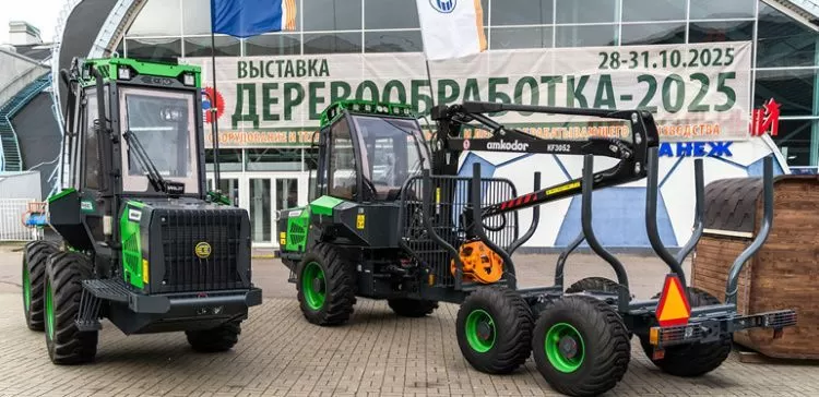 Амкодор представил современные решения для лесной отрасли на выставке «Деревообработка-2025»