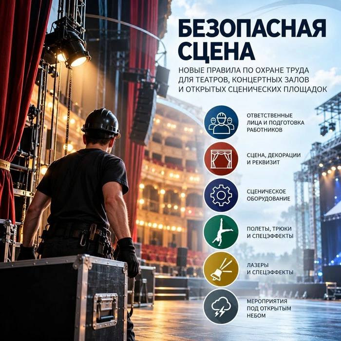 Новые правила безопасности для театров и концертных площадок определены в Беларуси