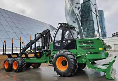 Амкодор принял участие в выставке «Лесдревмаш-2020» в Москве