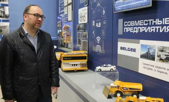 Генеральный директор АО «Апатит» Владимир Давыденко. Фото belaz.by