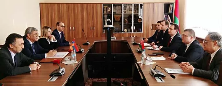 Беларусь и Армения обсудили перспективы научно-технического и инновационного сотрудничества Беларусь и Армения обсудили перспективы научно-технического и инновационного сотрудничества