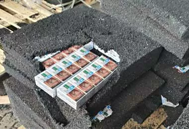 Очередную контрабанду белорусских сигарет пресекли в России