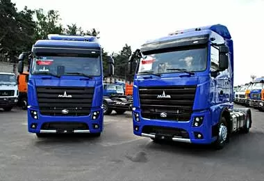 МАЗ снова снизил объем продаж грузовиков в России в ноябре 2019 г