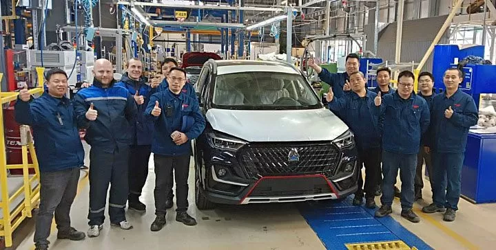 Белорусский завод «Юнисон» начал выпуск китайских автомобилей VGV для российского рынка