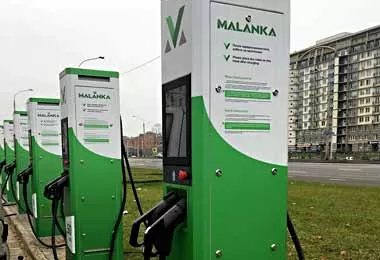 Первые супербыстрые ЭЗС появятся в Беларуси в 2022 г
