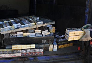 Контрабанда белорусских сигарет пресечена в Смоленской области РФ