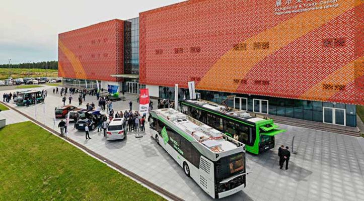 В «Великом камне» 15 июля продемонстрировали новинки электротранспорта