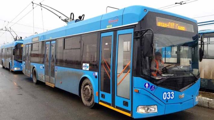 Белкоммунмаш поставил 15 новых троллейбусов в Новокуйбышевск