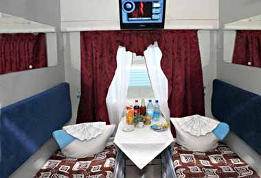 БЖД предлагает скидку до 25% при покупке купе в вагоне СВ в сообщении с Россией