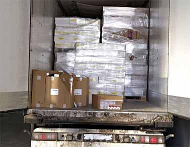 Контрабандные белорусские сигареты на 2 млн евро задержали таможенники Литвы