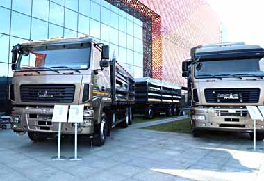 МАЗ представил свою технику на выставке «Белагро»