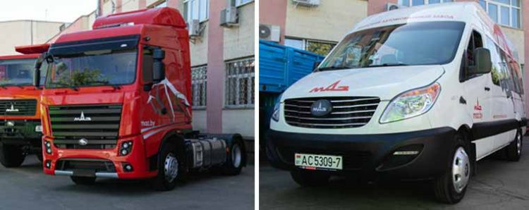МАЗ представил свою лучшую технику на выставке в Минске