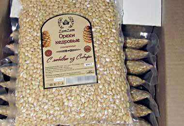 Незаконный вывоз крупной партии кедрового ореха пресекли белорусские таможенники