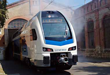 «Штадлер Минск» поставит в Венгрию 19 шестивагонных поездов