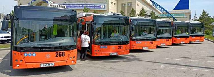 Шесть троллейбусов совместного производства Беларуси и России поставлены на Дальний Восток